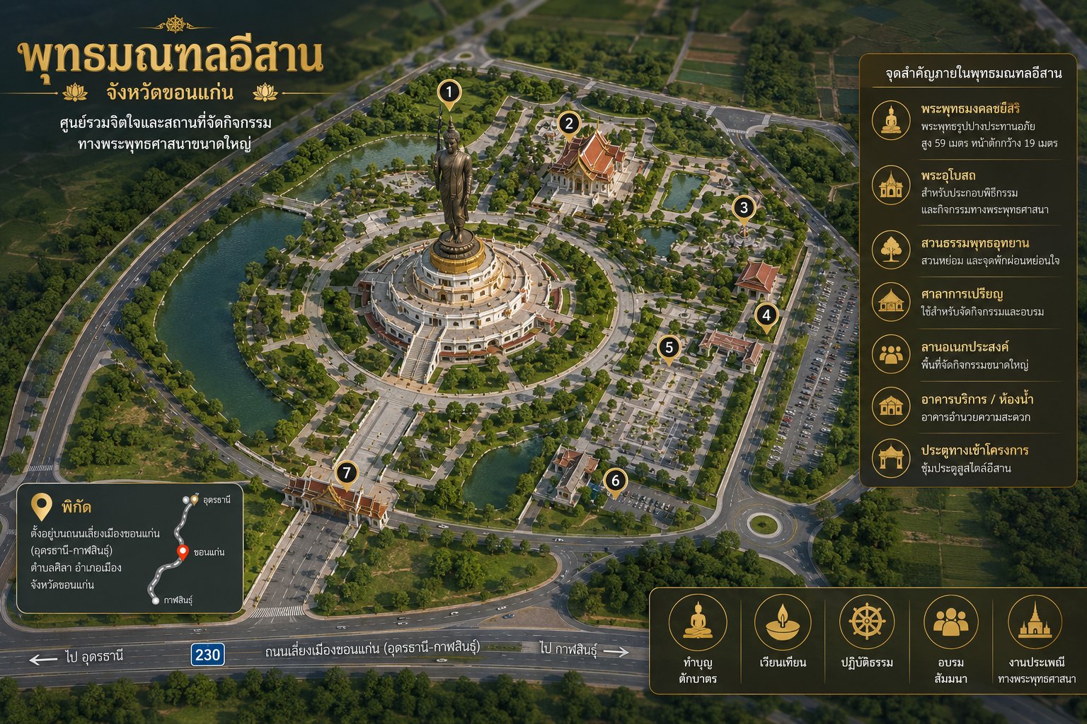 Infographic แผนที่